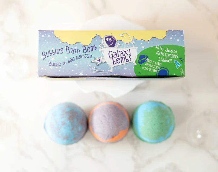 Galaxy Bath Bombs - Gift Pack of 3