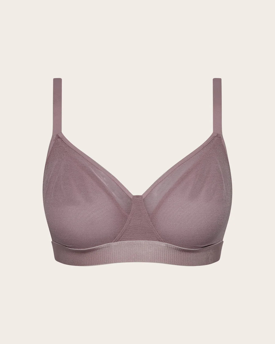 BOODY | FreeMesh Full Bust Wireless Bra | mauve