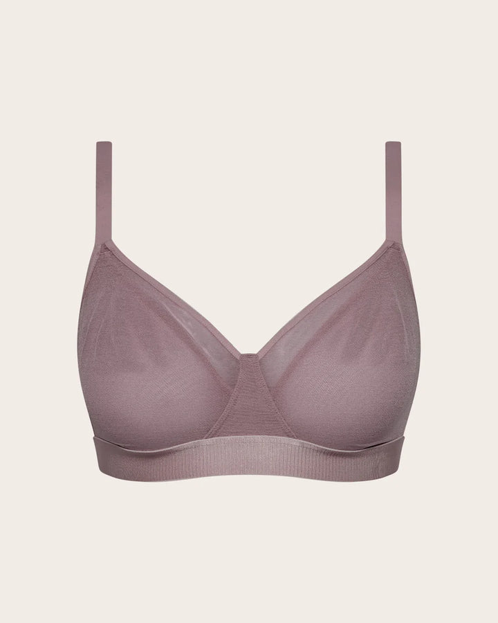 BOODY | FreeMesh Full Bust Wireless Bra | mauve