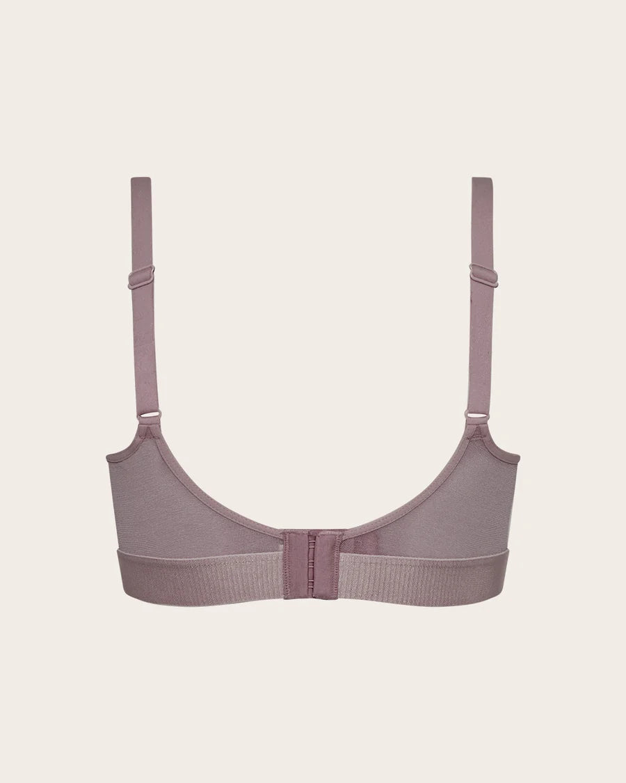 BOODY | FreeMesh Full Bust Wireless Bra | mauve