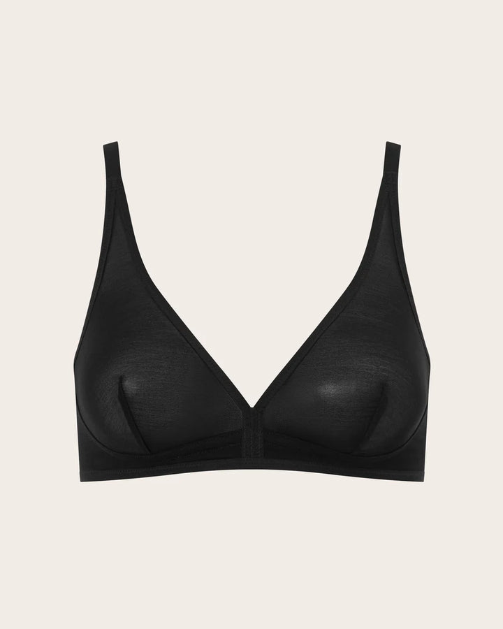 BOODY | FreeMesh Plunge Bra | black