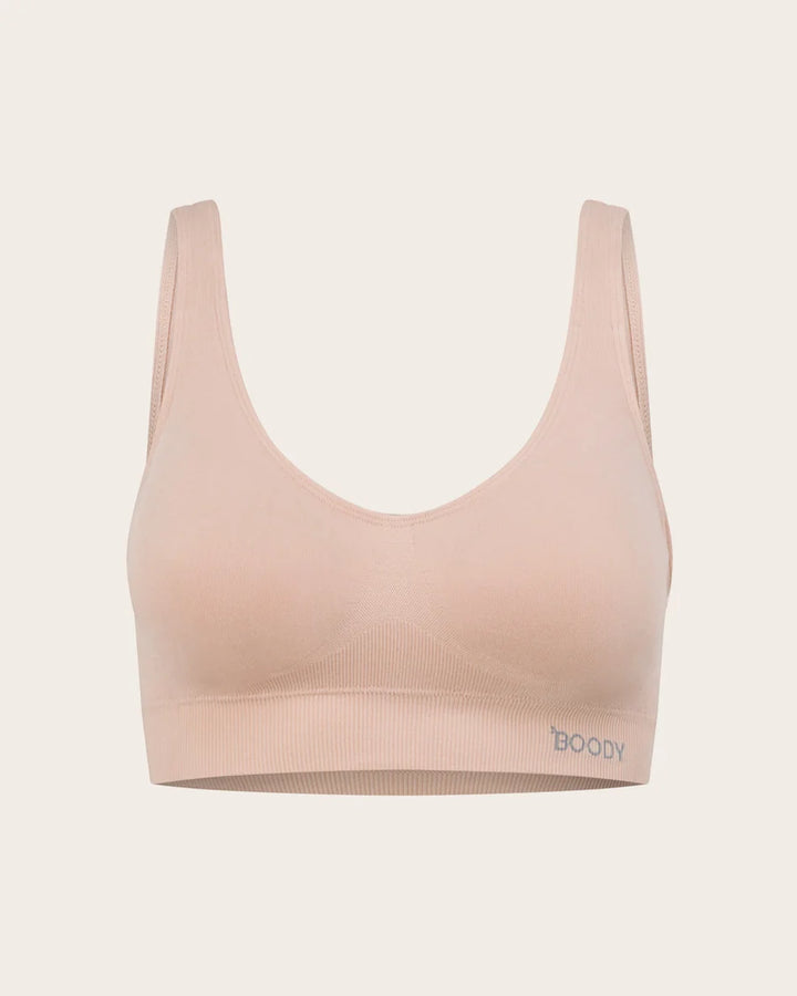 Seamfree Padded Crop Bra | shell