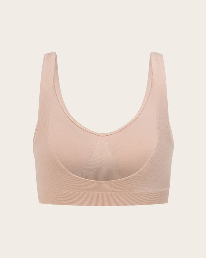 Seamfree Padded Crop Bra | shell