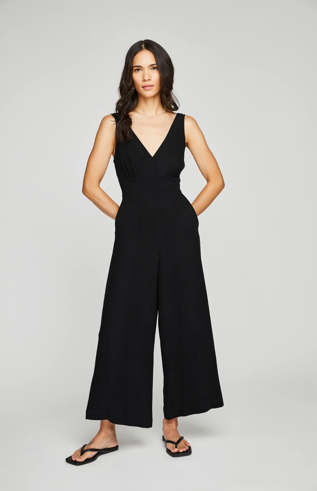 GENTLE FAWN | GIANNA ROMPER | BLACK