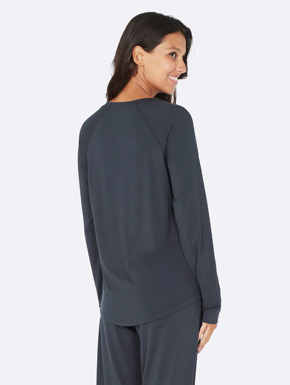 Goodnight Raglan Sleep Top | storm