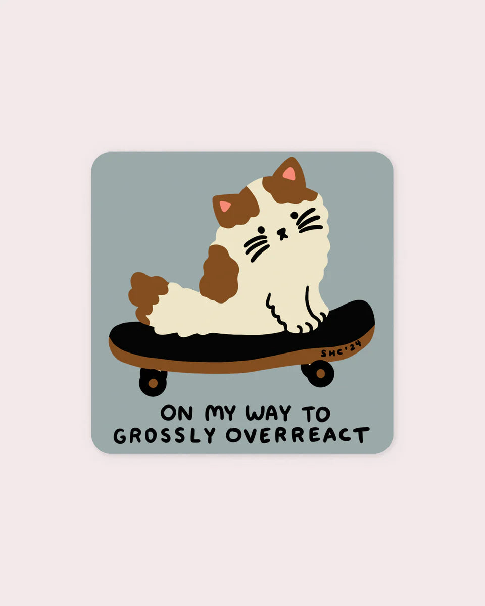 STAY HOME CLUB - STICKER - OVERREACT VINYL