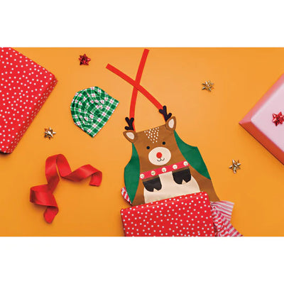 Kids Apron & Hat Set | Rudolph Daydream