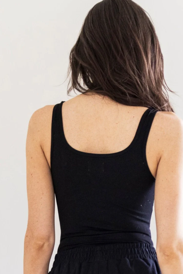 PRIV | HANNAH BODYSUIT | BLACK