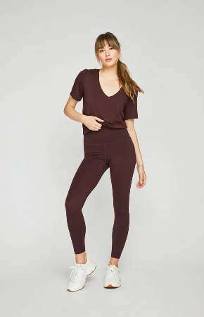 GENTLE FAWN | HORIZON LEGGINGS | CHOCOLATE