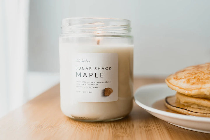 OLD JAR CANDLE CO | SOY CANDLE | SUGAR SHACK MAPLE