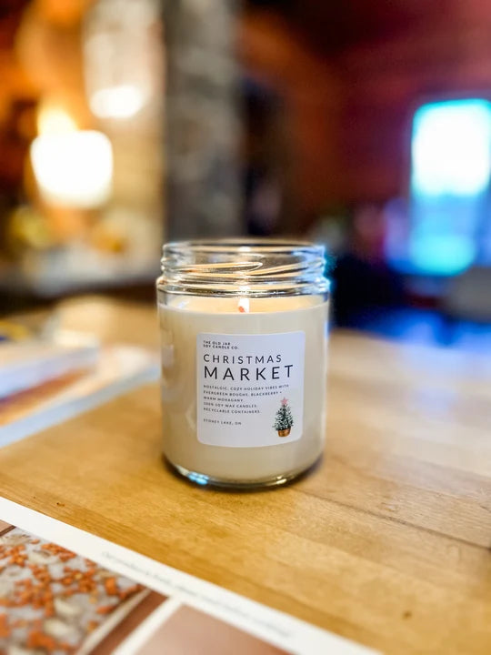 OLD JAR CANDLE CO | SOY CANDLE | CHRISTMAS MARKET