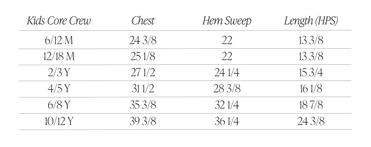 BRUNETTE THE LABEL | "ALL OVER HEART" Little Babes Classic Crew | oyster