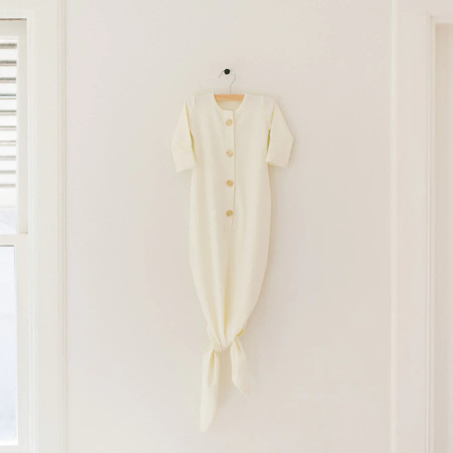 Knotted Gown | Pearl or Daffodil