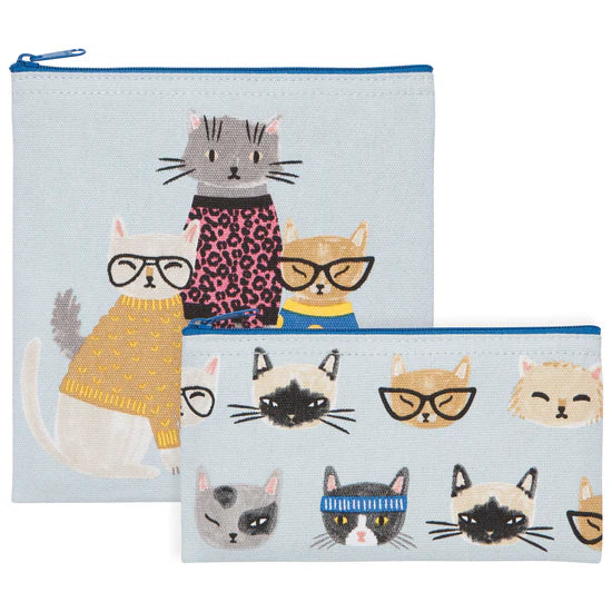 Snack Bags | Feline Fine | Set of 2