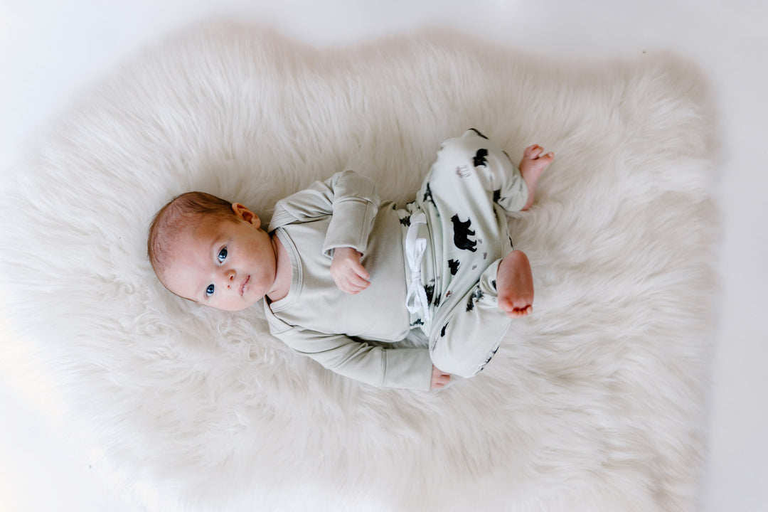 Long Sleeve Onesie | sage
