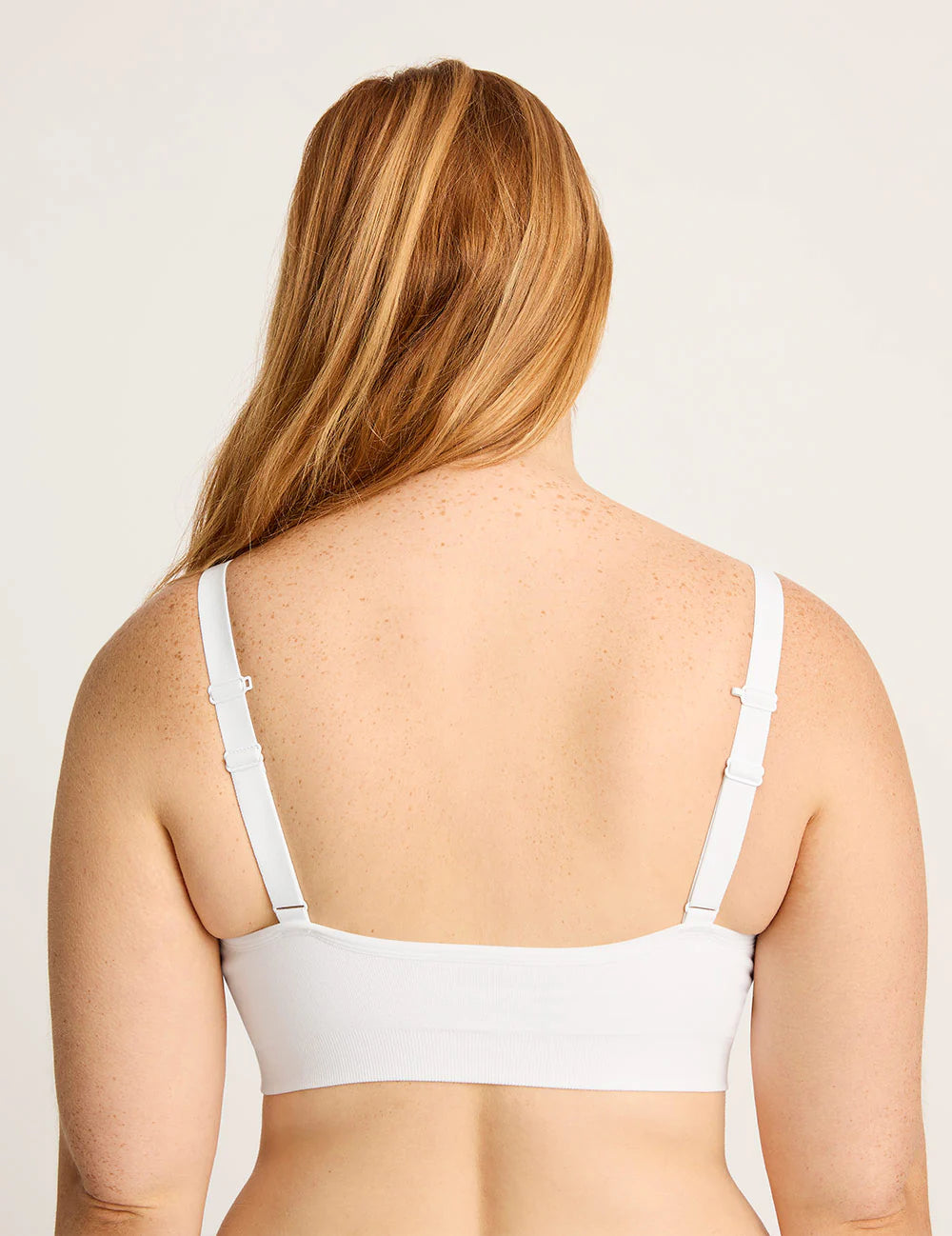 Full Bust Wireless T-Shirt Bra | white