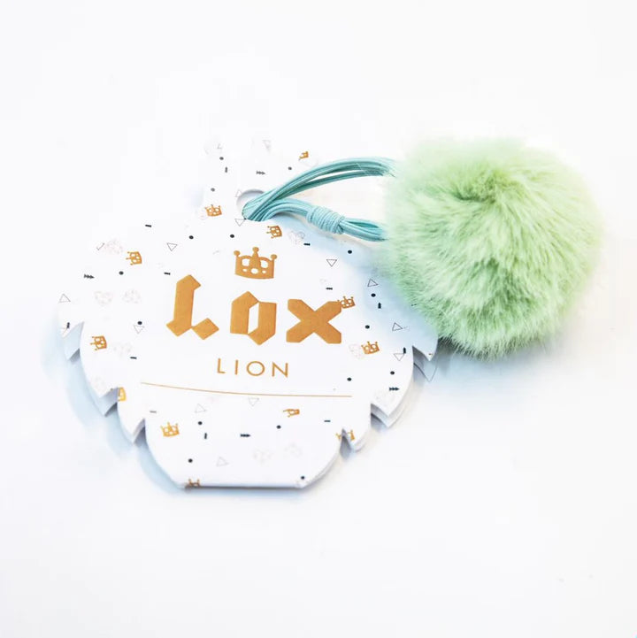 Pompom Hair Ties | mint