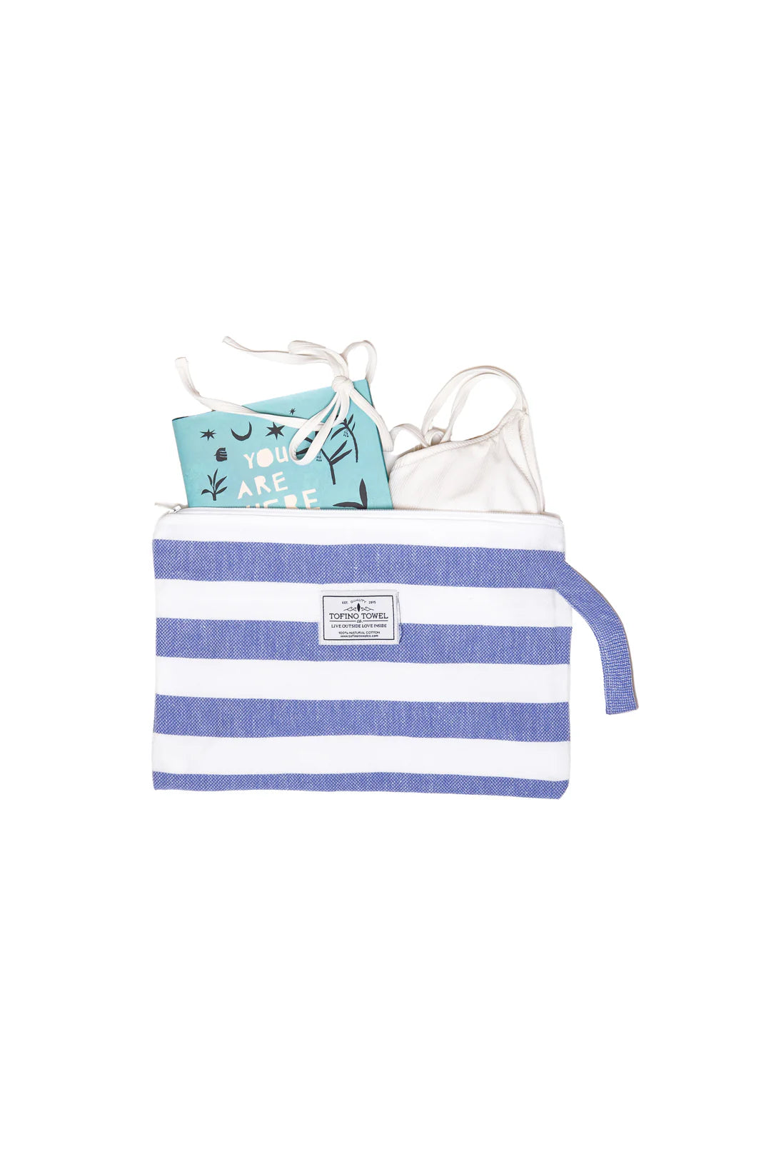 Tofino Towel | The Mira Small Wet-Dry Bag | blue