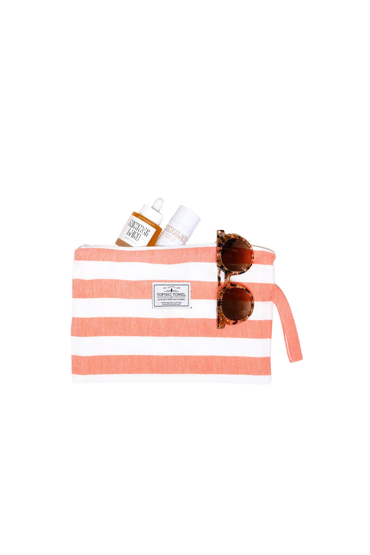 Tofino Towel | The Mira Small Wet-Dry Bag | coral