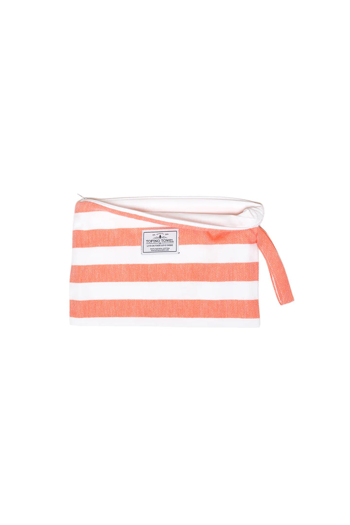 Tofino Towel | The Mira Small Wet-Dry Bag | coral