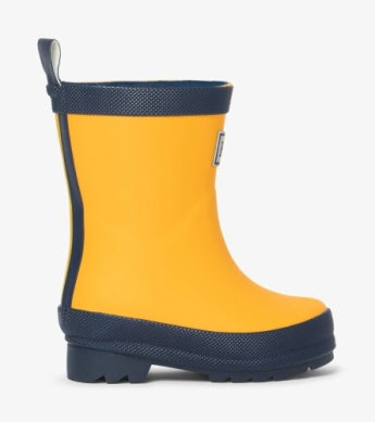 HATLEY | MY 1ST RAIN BOOT | YELLOW & NAVY