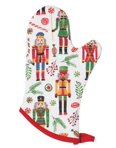 Oven Mitt | nutcracker