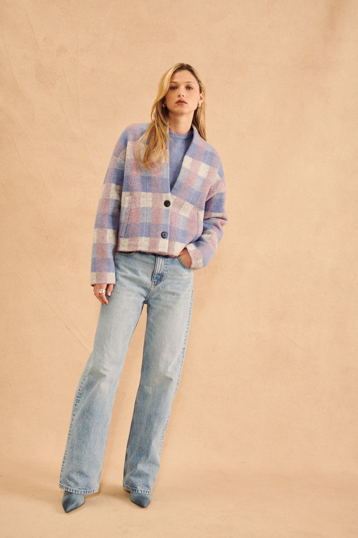 JOHN + JENN | Alfie Cardigan | Autumn Plaid