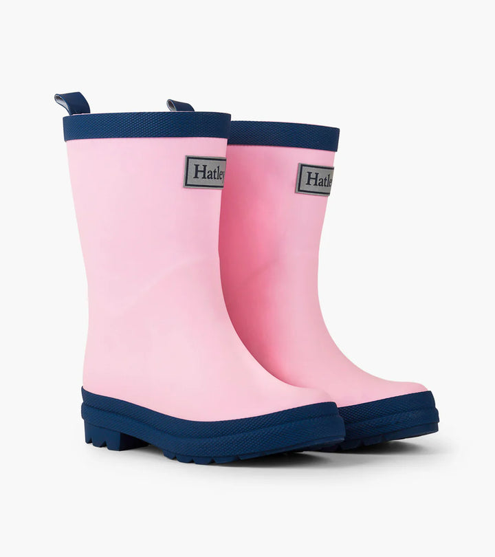 HATLEY | RAIN BOOTS | PINK & NAVY