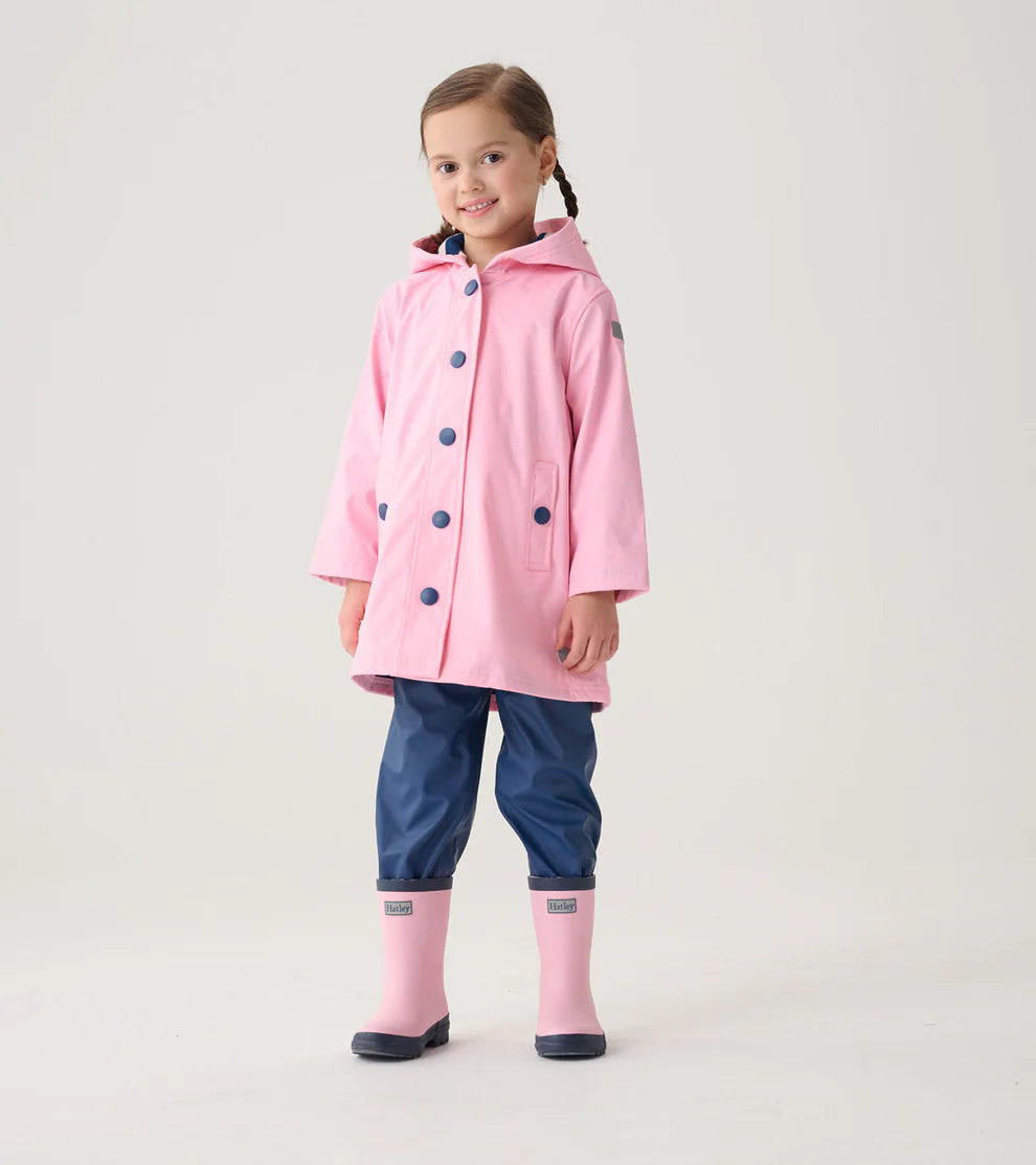 HATLEY | RAIN BOOTS | PINK & NAVY