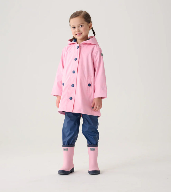 HATLEY | RAIN BOOTS | PINK & NAVY