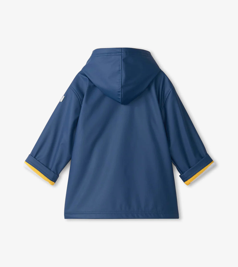 HATLEY | SPLASH JACKET | NAVY & YELLOW