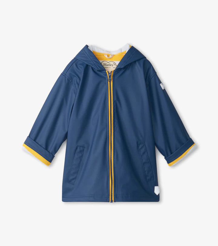 HATLEY | SPLASH JACKET | NAVY & YELLOW