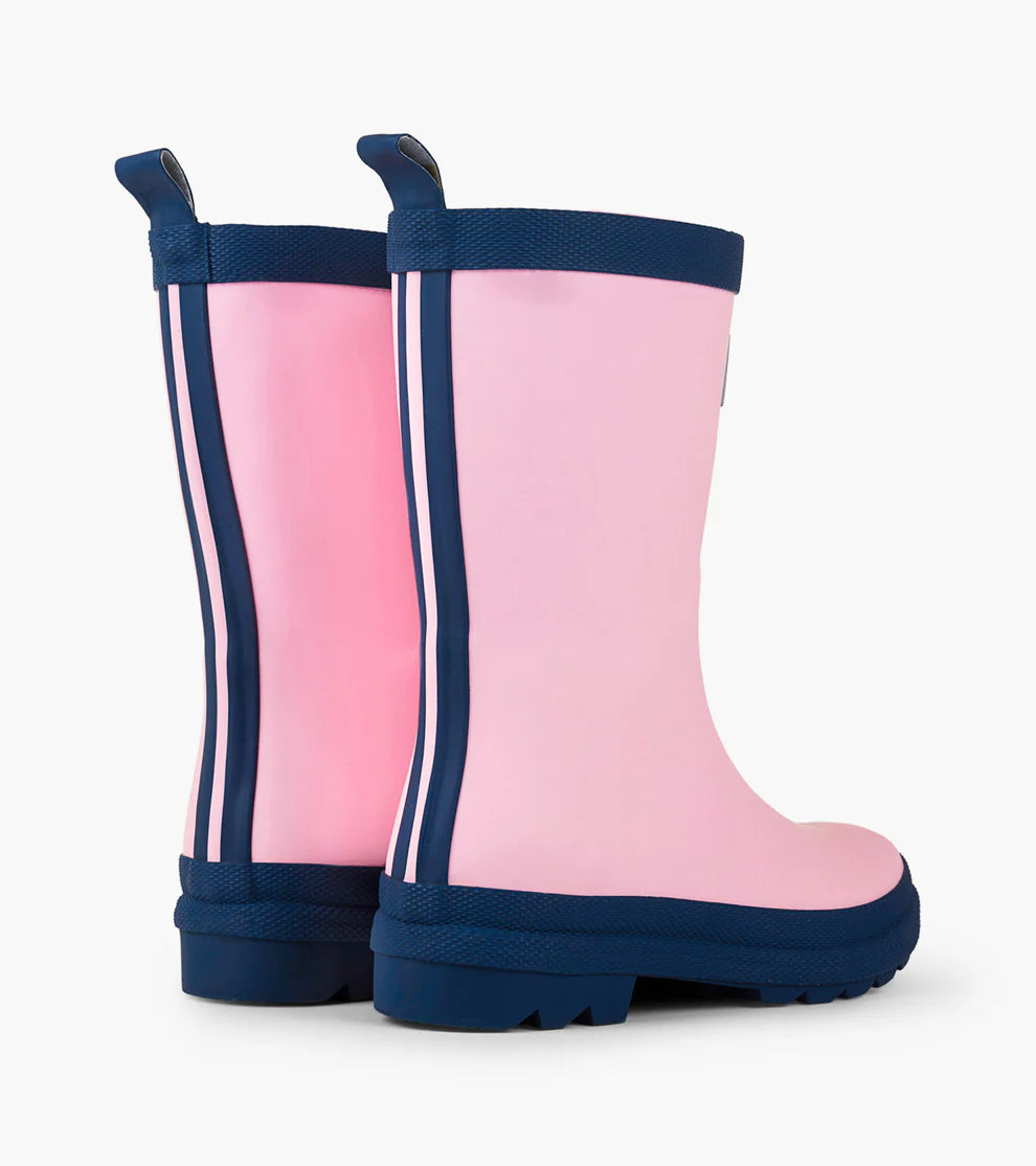 HATLEY | RAIN BOOTS | PINK & NAVY