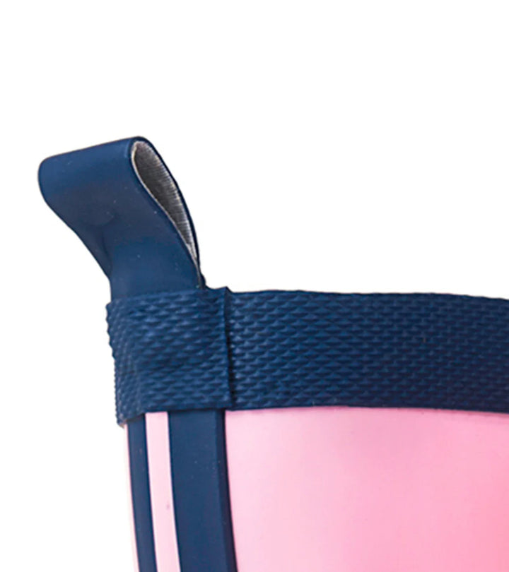 HATLEY | RAIN BOOTS | PINK & NAVY