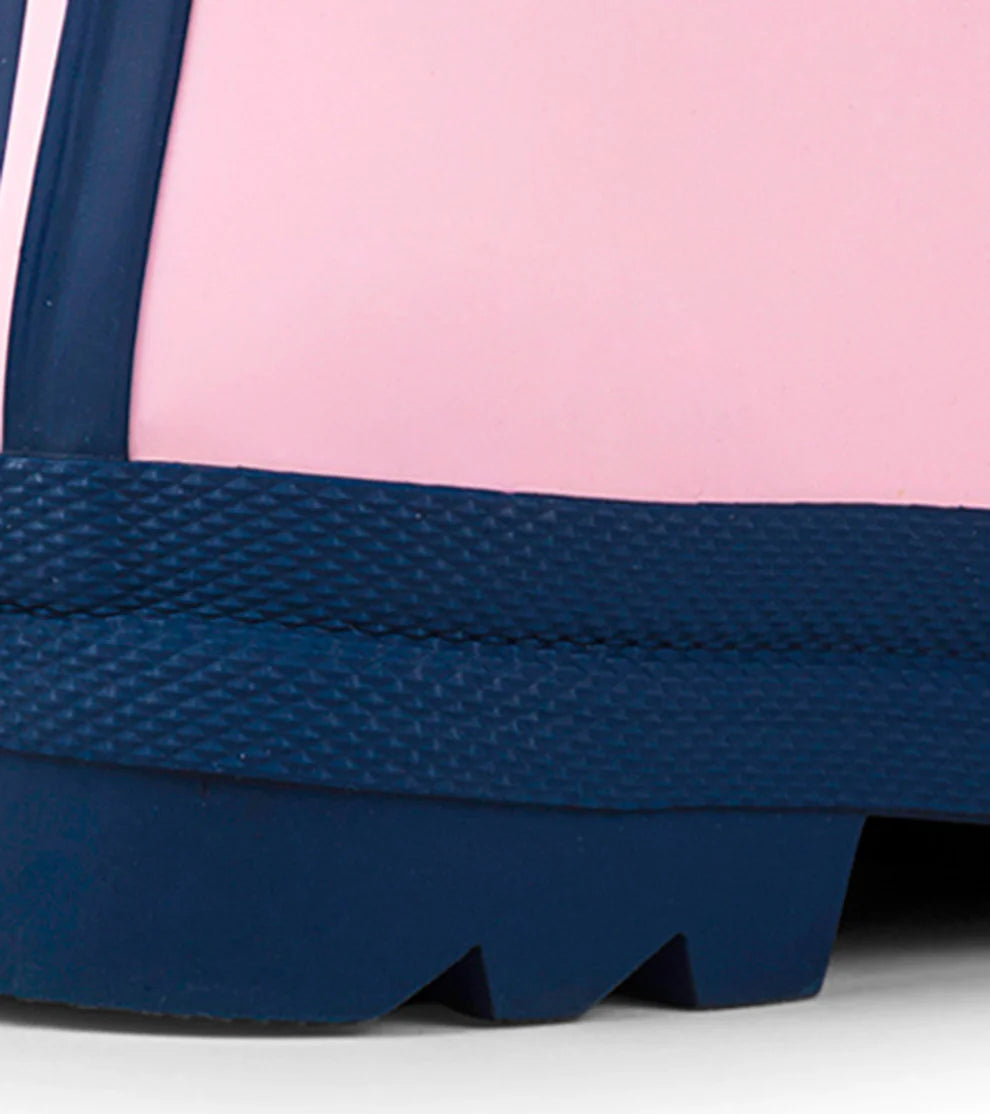HATLEY | RAIN BOOTS | PINK & NAVY