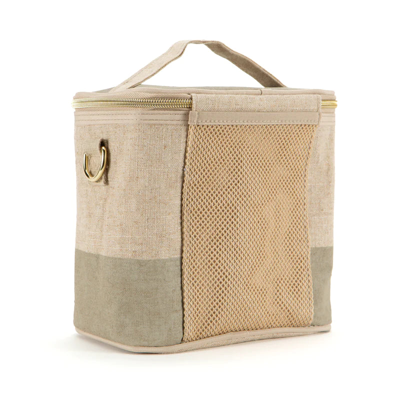 SoYoung | Cement Colour Block Petite Lunch Poche