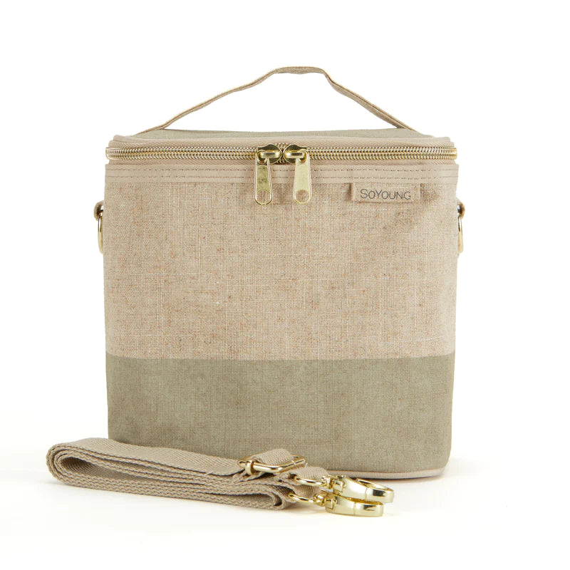 SoYoung | Cement Colour Block Petite Lunch Poche