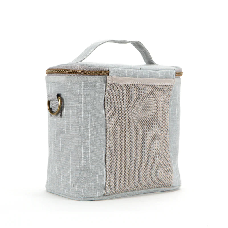 SoYoung | Heather Pinstripe Petite Lunch Poche