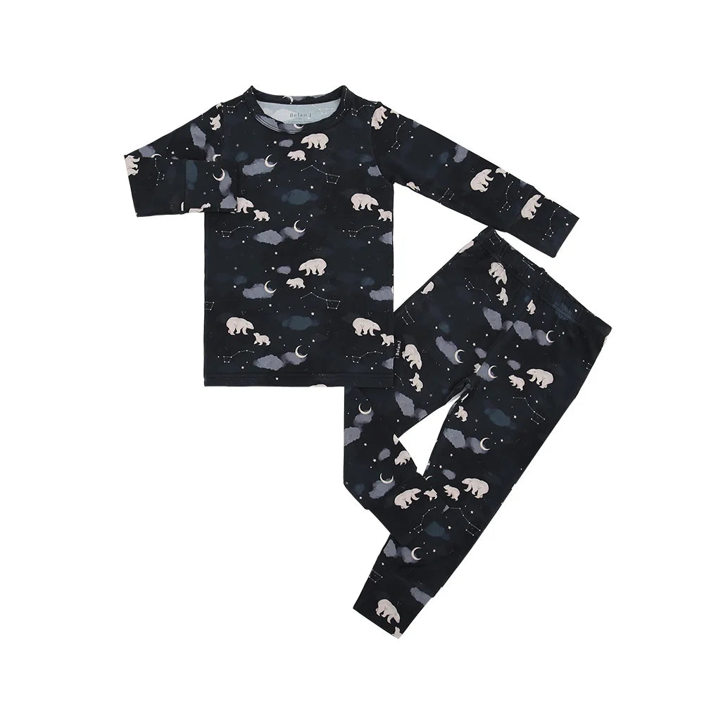 Polar bear pajama set hotsell