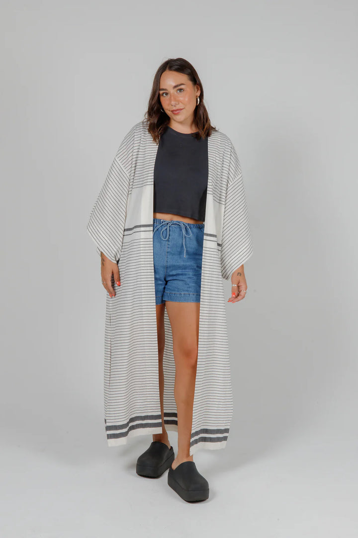 Tofino Towel | The Polly Long Open Cover Up