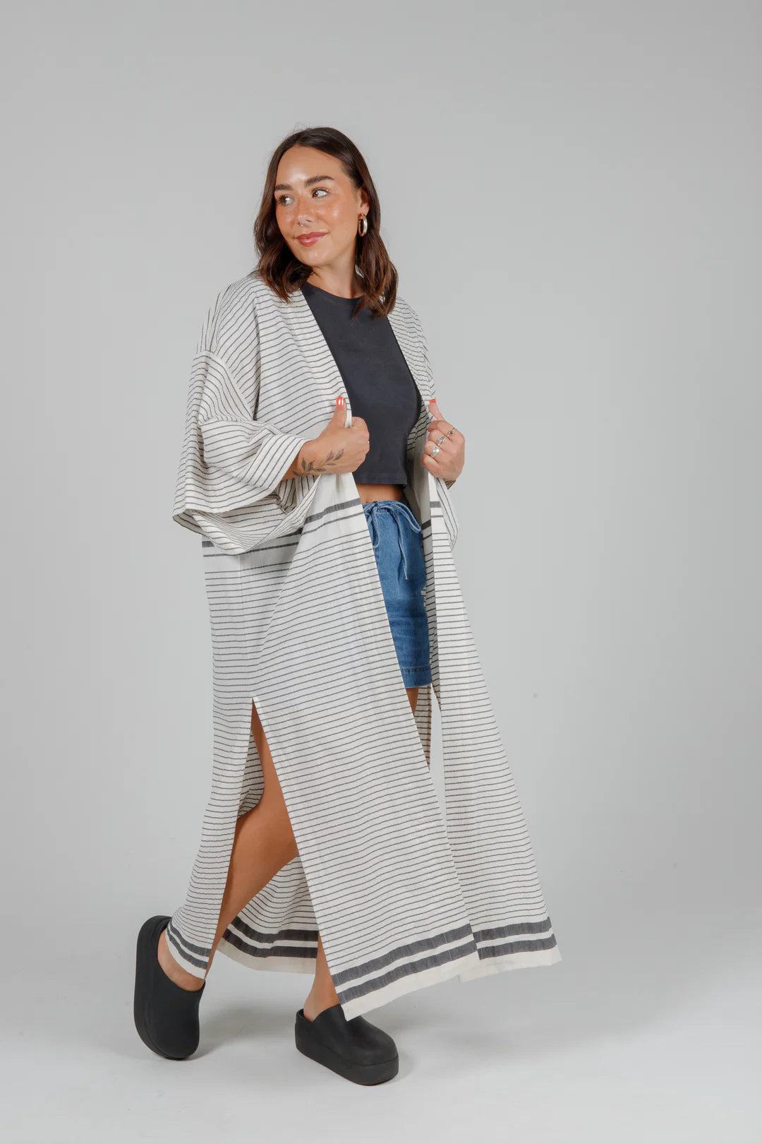 Tofino Towel | The Polly Long Open Cover Up