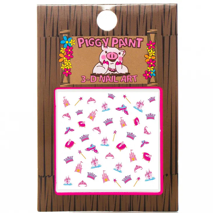 Piggy Paint Nail Art | princess