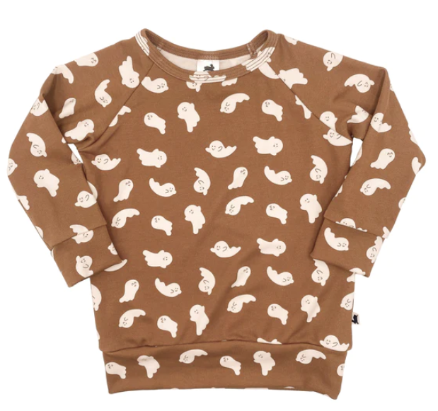 Little & Lively | Pullover | friendly ghosts