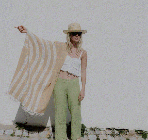 Tofino Towel | Retro Curve Towel - 2 Colours Available