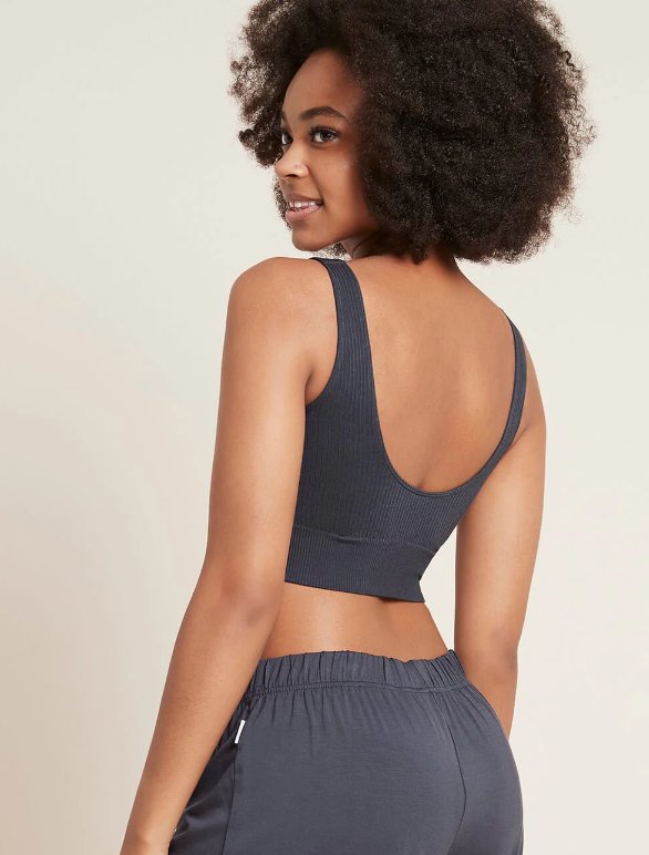 Ribbed Seamfree Crop | storm