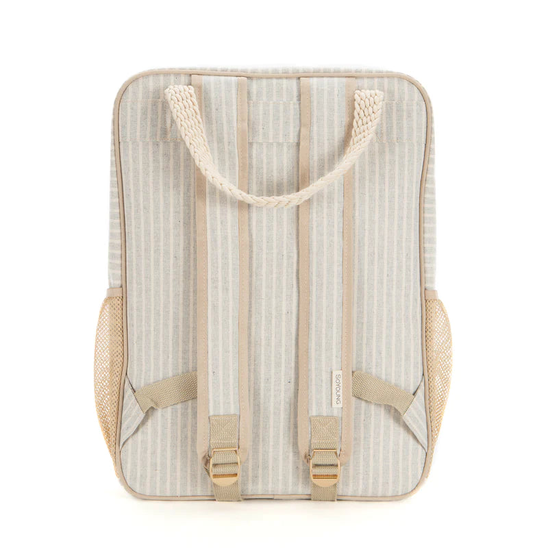 SoYoung | Sand & Stone Beach Stripe All-Day Backpack