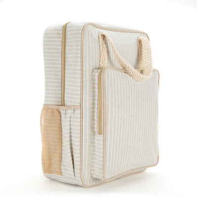 SoYoung | Sand & Stone Beach Stripe All-Day Backpack