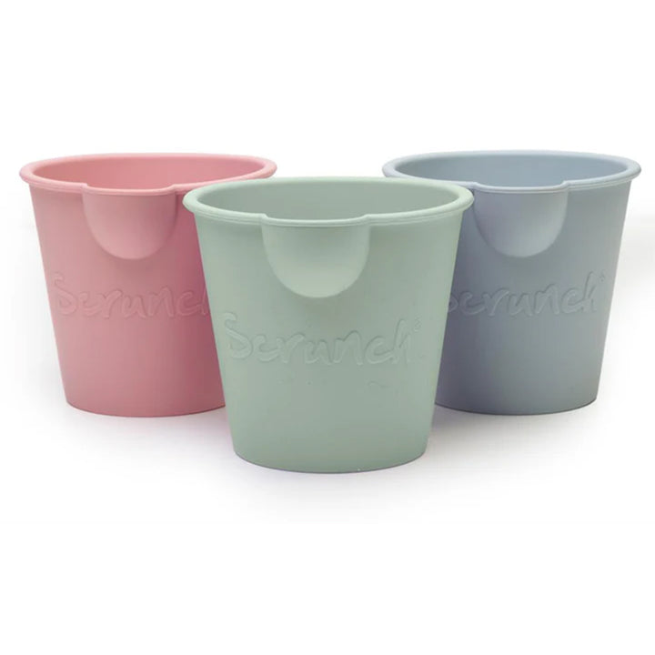 Scrunch Mini Bath Buckets - Set of 3