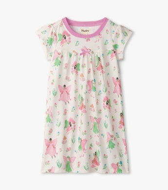 HATLEY | SHORT SLEEVE NIGHTDRESS | FOREST FAIRIES
