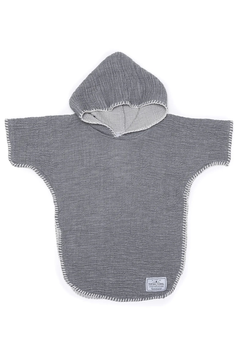 Tofino Towel | The Pebble Kids Poncho | Grey